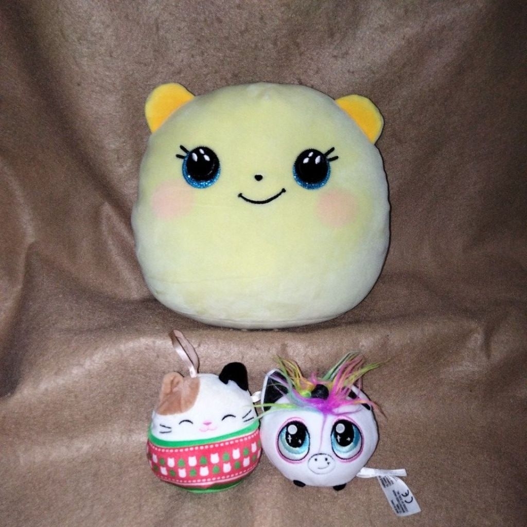Squishmallows TY, Unicorn Zuru bulet, Ganci Cam the cat