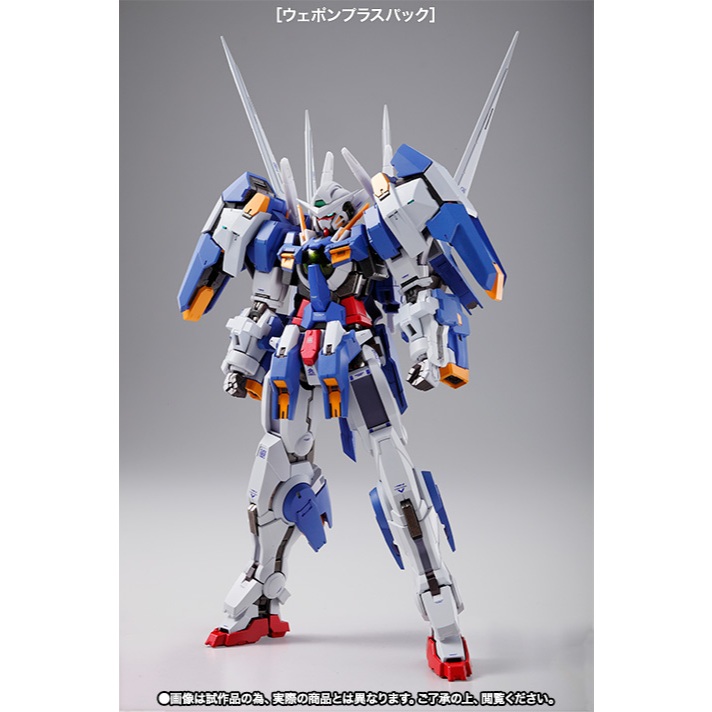 METAL BUILD GUNDAM AVALANCE EXIA (WEAPON PLUS PACK) - DUS COKLAT