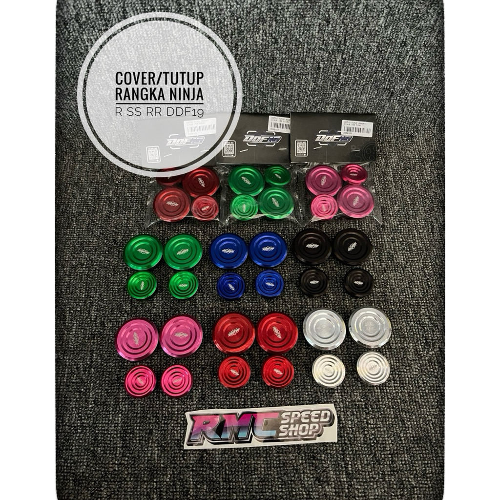 TUTUP COVER RANGKA NINJA R SS RR ALUMUNIUM DDF19