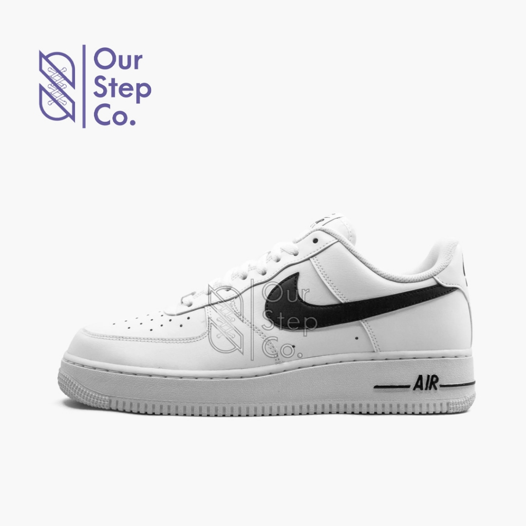 Sepatu Nike Air Force 1 '07 AN20 White Black BNIB Original