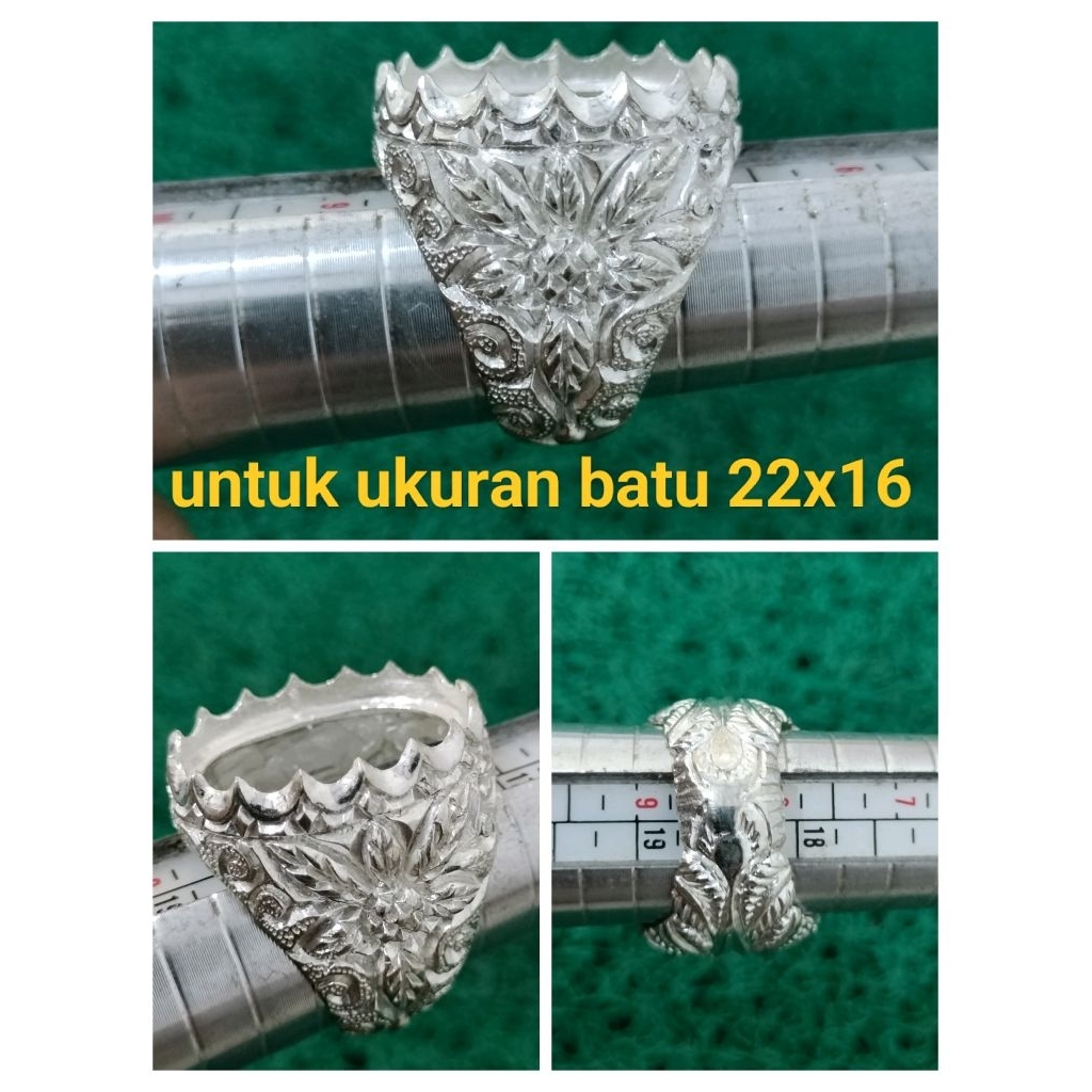 RING ALPAKA SUPER TERBARU MODEL PERAK