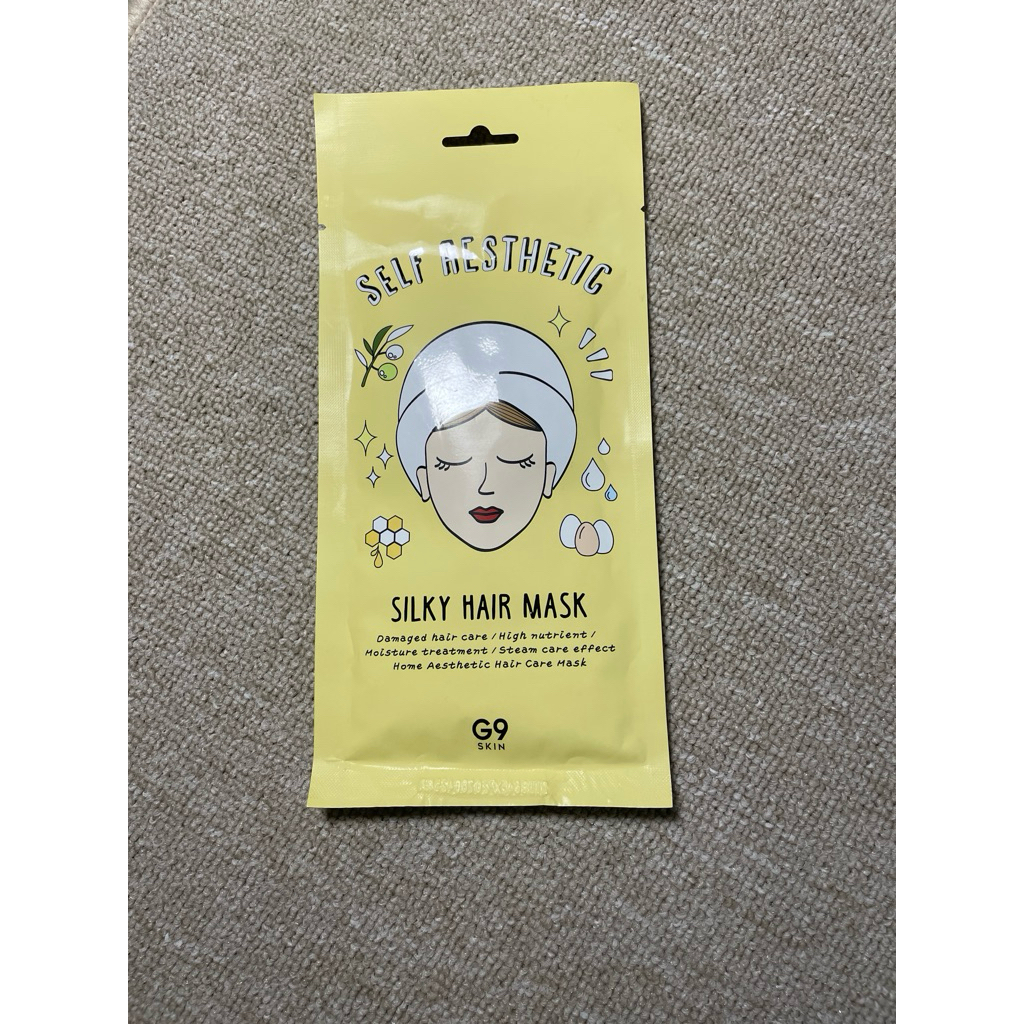G9 Silky Hair Mask / masker rambut sheet mask hair oh some kkv