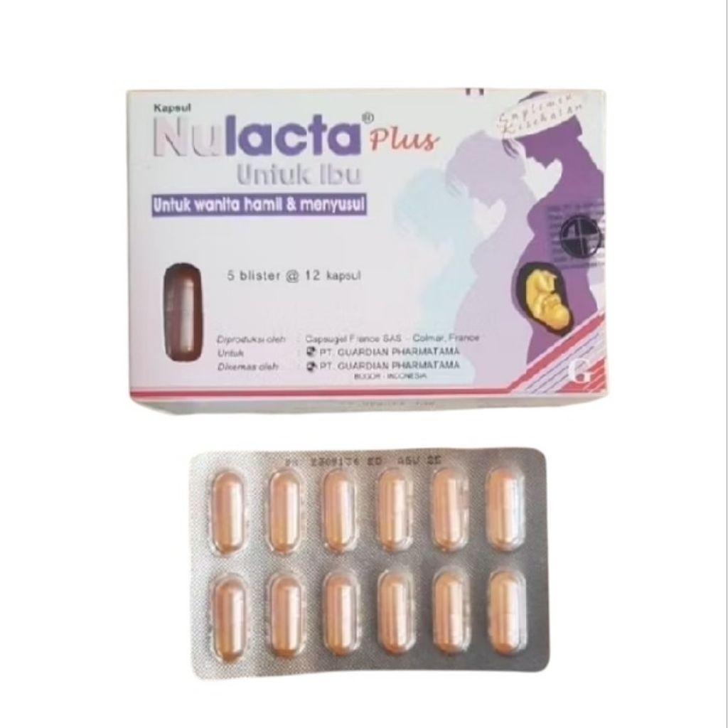 SUPLEMEN NUTRISI UNTUK IBU HAMIL / NULACTA PLUS PER BOX