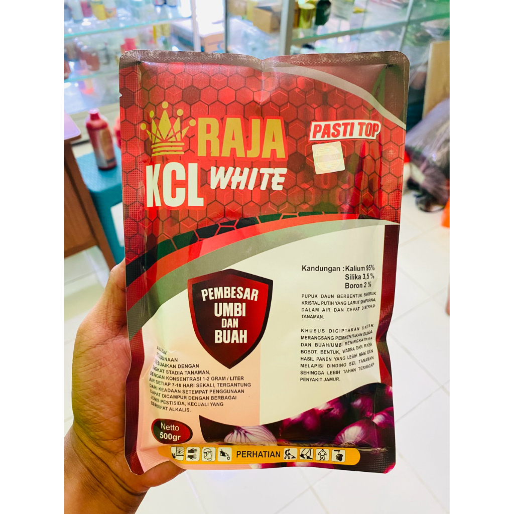 PUPUK KCL RAJA WHITE 500gr original kcl