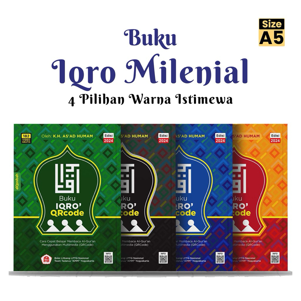 Iqro Milenial (Size A5)
