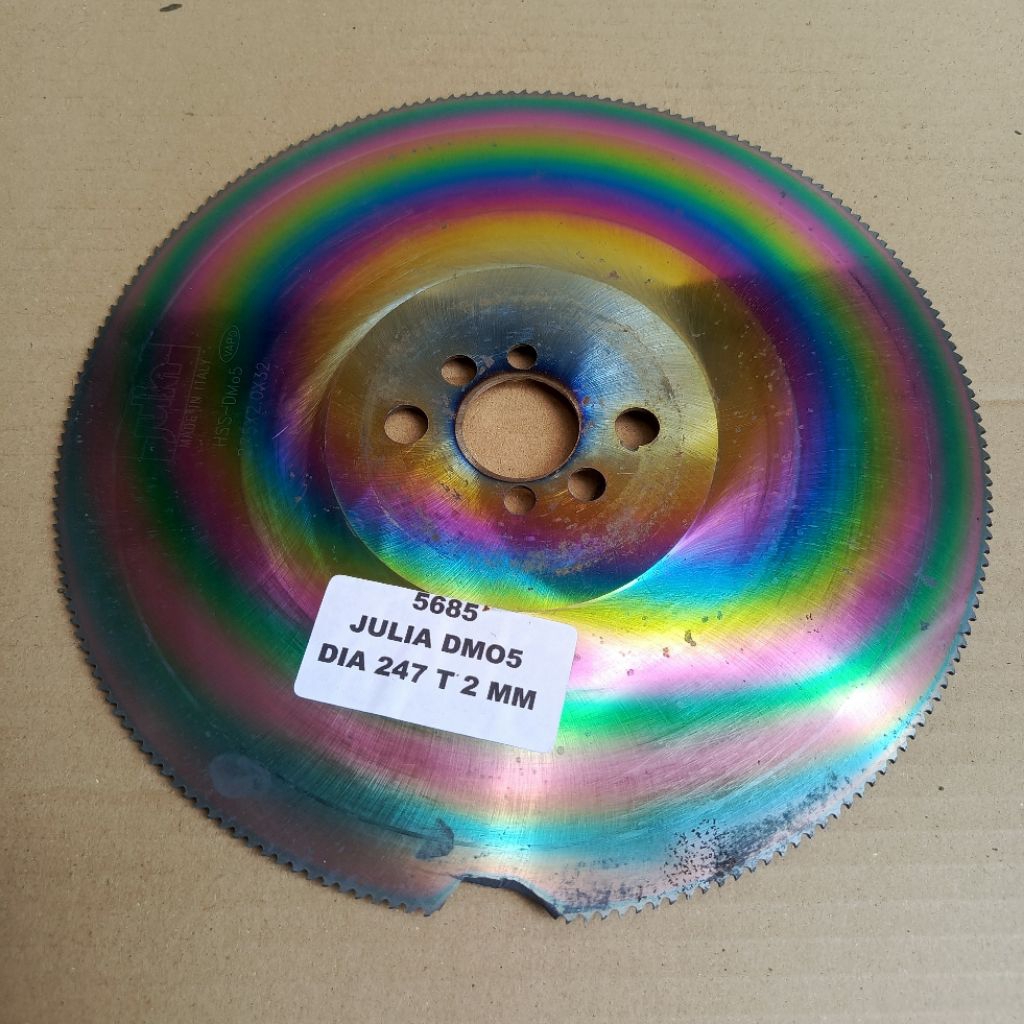 A016 Circle Saw HSS / Gergaji HSS / Bahan Taji Ayam / Bahan Pisau Premium
