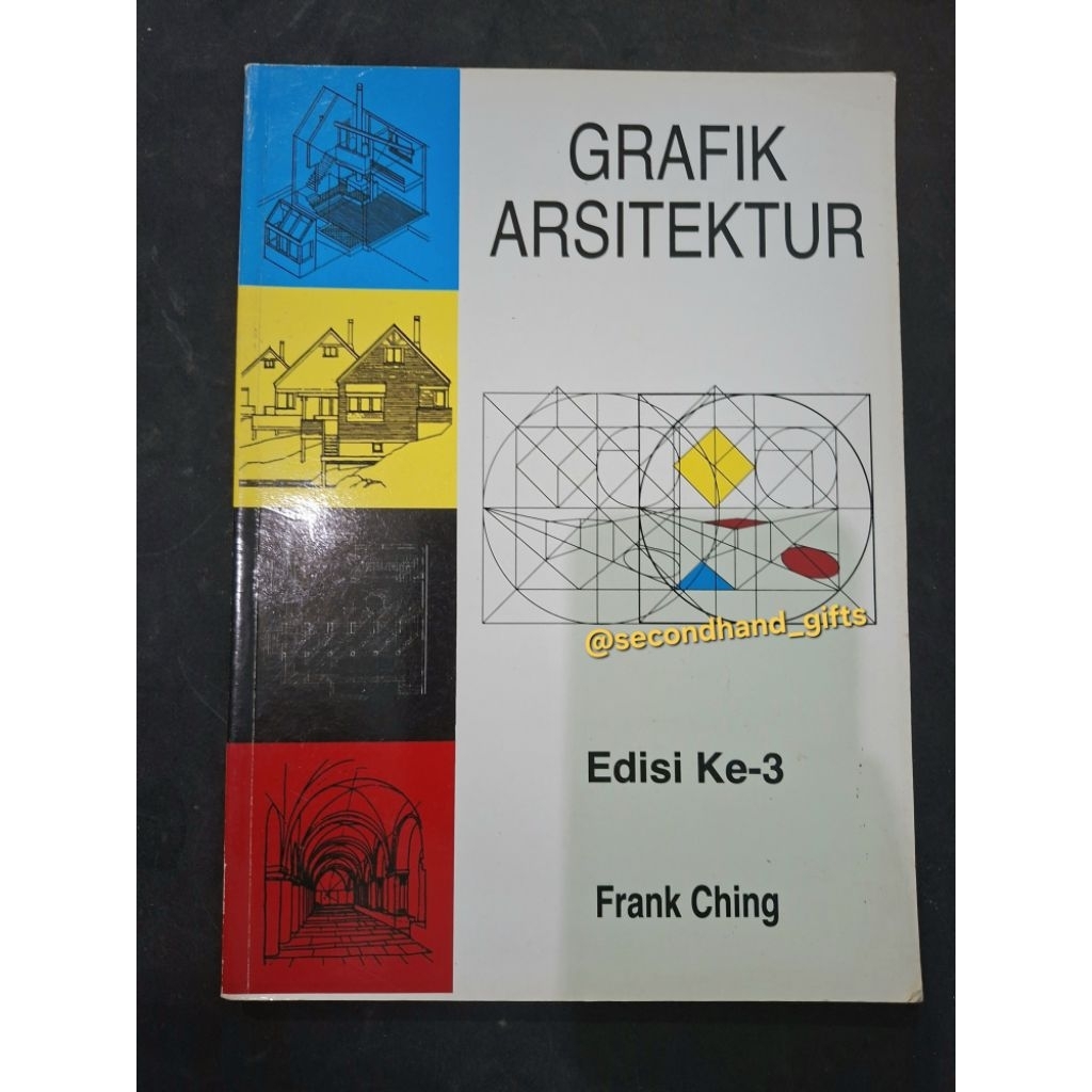 [PRELOVED] ORIGINAL - Grafik Arsitektur Edisi ke-3 oleh Frank Ching