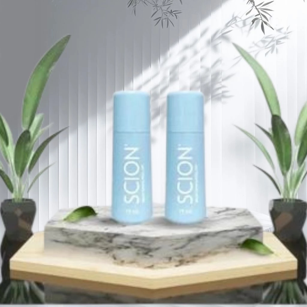 2 pcs Roll On Brightening biru New Skin Nu original