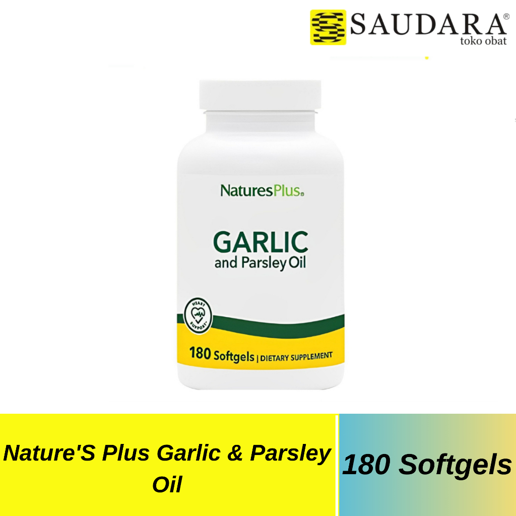Nature'S Plus Garlic & Parsley Oil 180'S