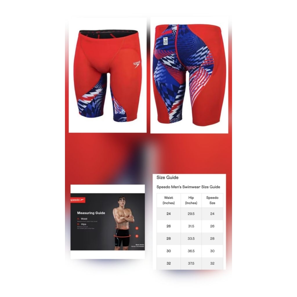 NewSpeedo fastskin LZR Ignite ready size 24 laststock