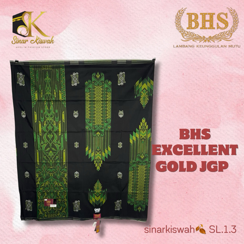 sarung BHS excellent gold JEA,JGP