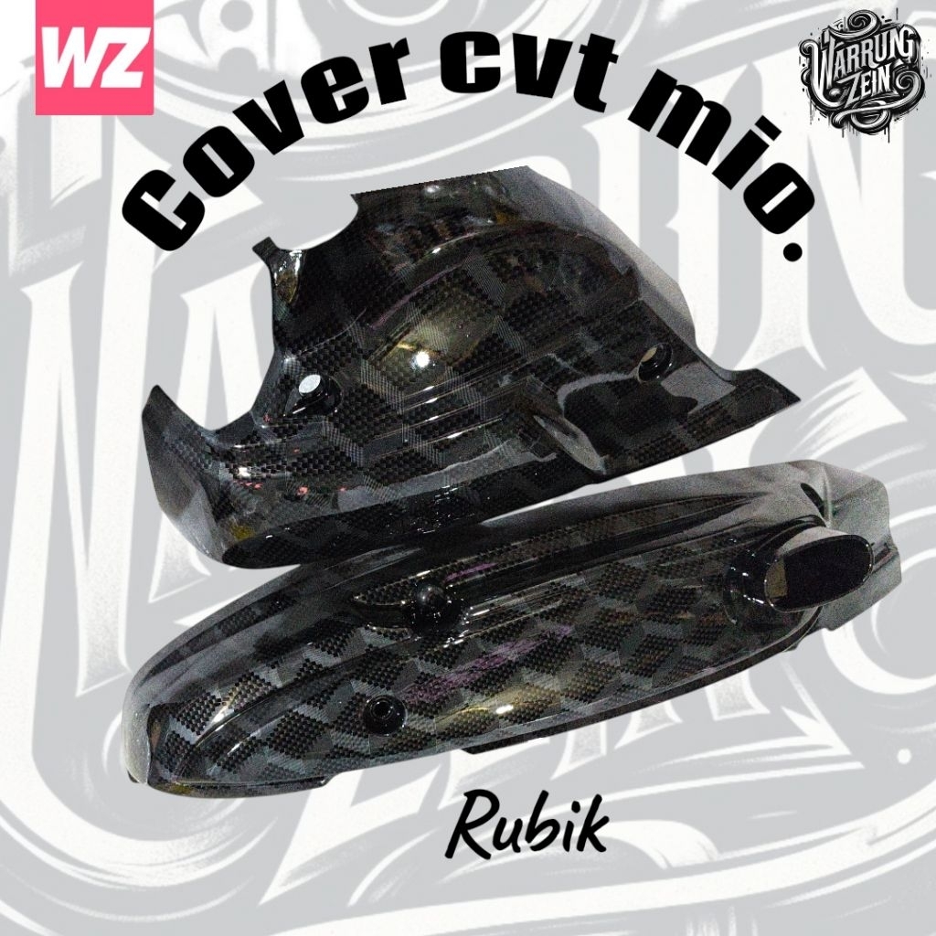 carbon tutup cvt mio soul