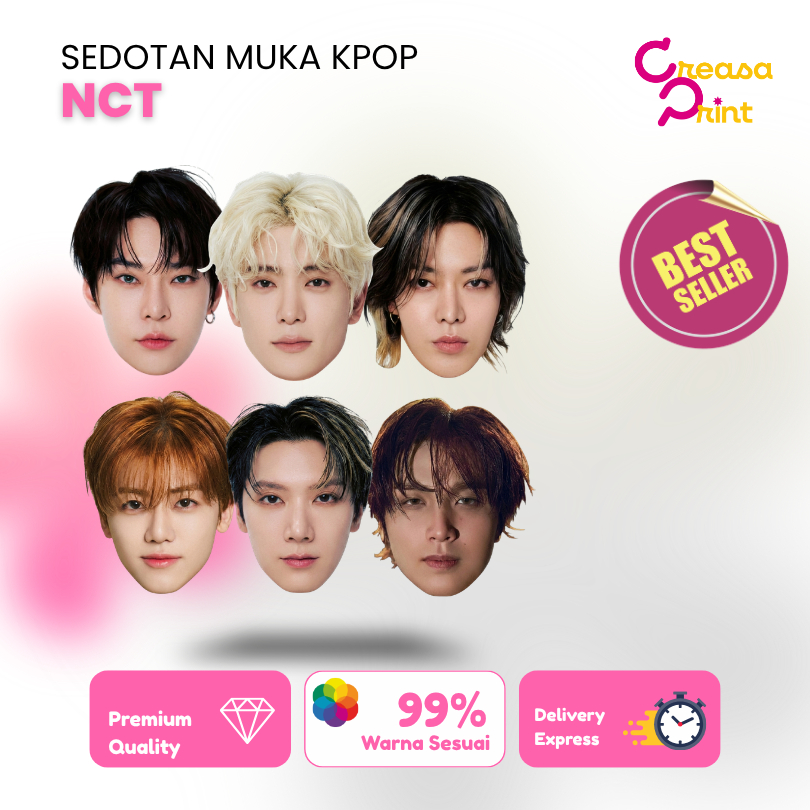 Creasa Print - Aksesoris sedotan idol KPOP NCT