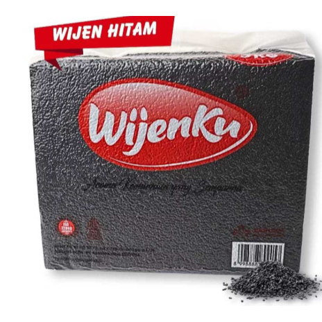 Wijenku Hitam Repack 1kg  - 500gr  HALAL