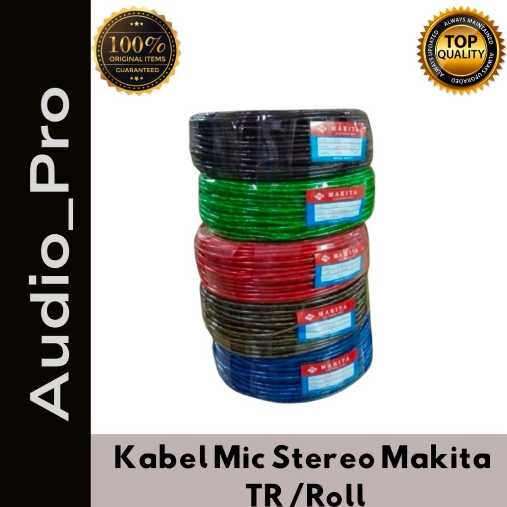 Kabel  Mic Stereo Makita TR/Roll Kabel Mic Makita Stereo TR/Roll