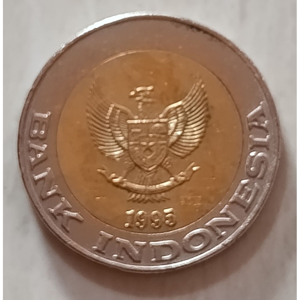 koin Indonesia (1000 kelapa sawit) tahun 1995..