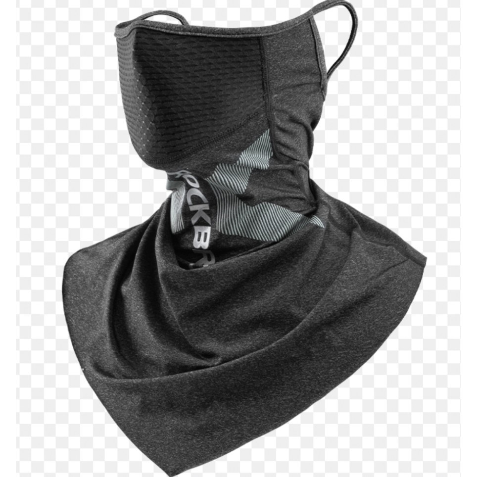 Masker Olahraga Sepeda Rockbros MZ004 Abu Face Cover Mask Ear Strap Balaclava Anti UV Breathable Ola