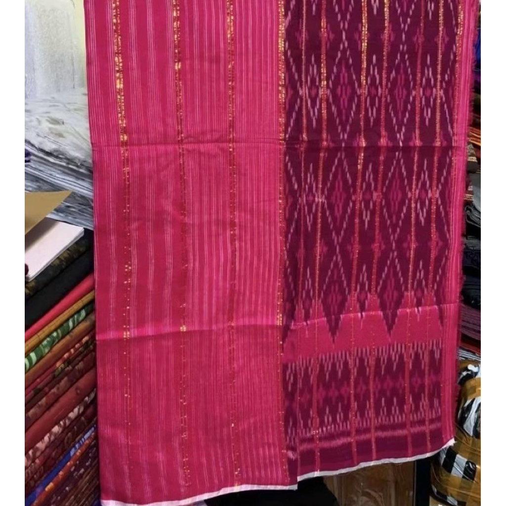 Kamen endek banyumas set selendang
