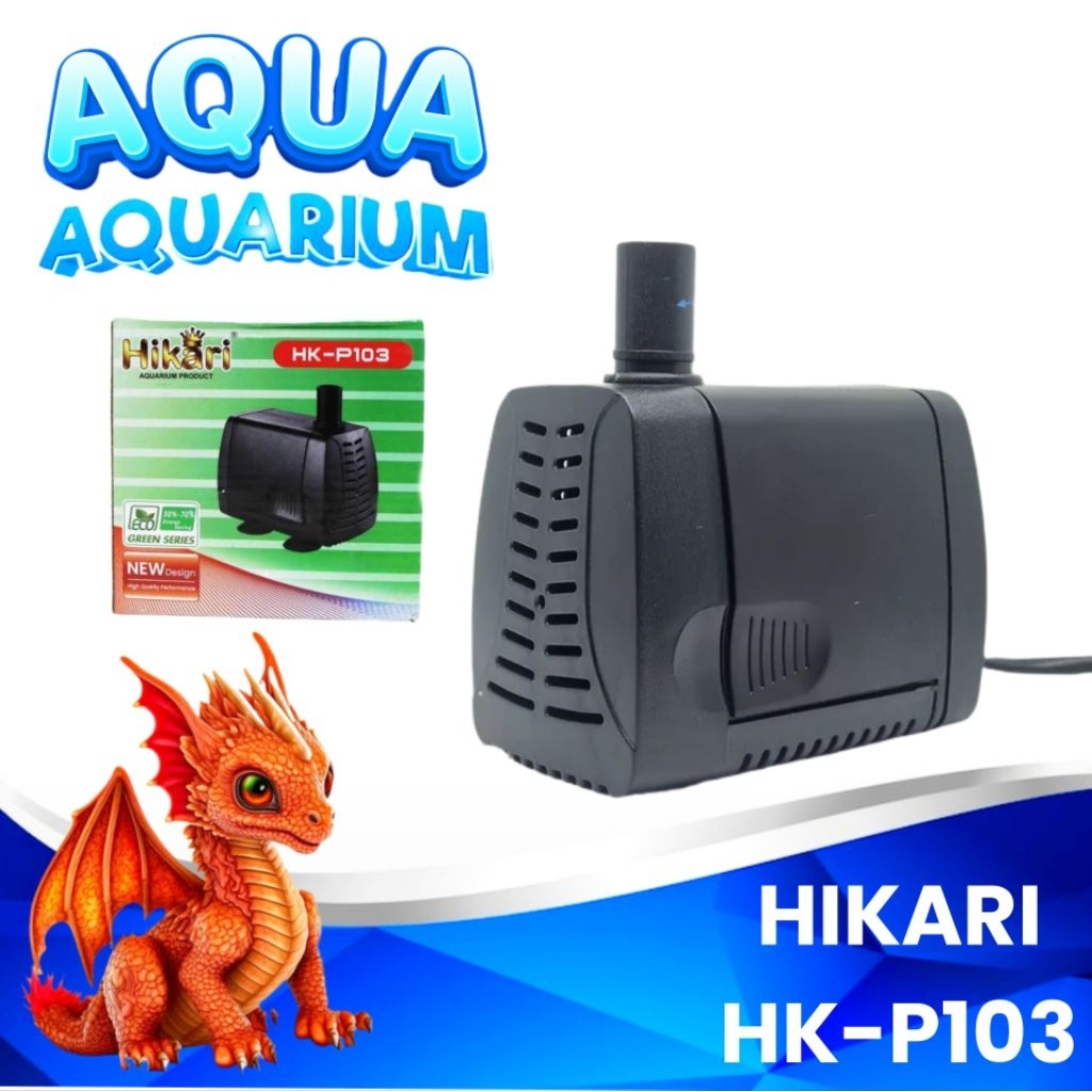 POMPA AQUARIUM/ KOLAM IKAN HIKARI HK -P103 WATER PUMP 103