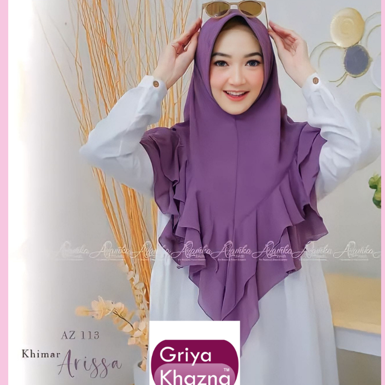 AZAMKA JILBAB SYARI KERUDUNG KHIMAR ARISSA