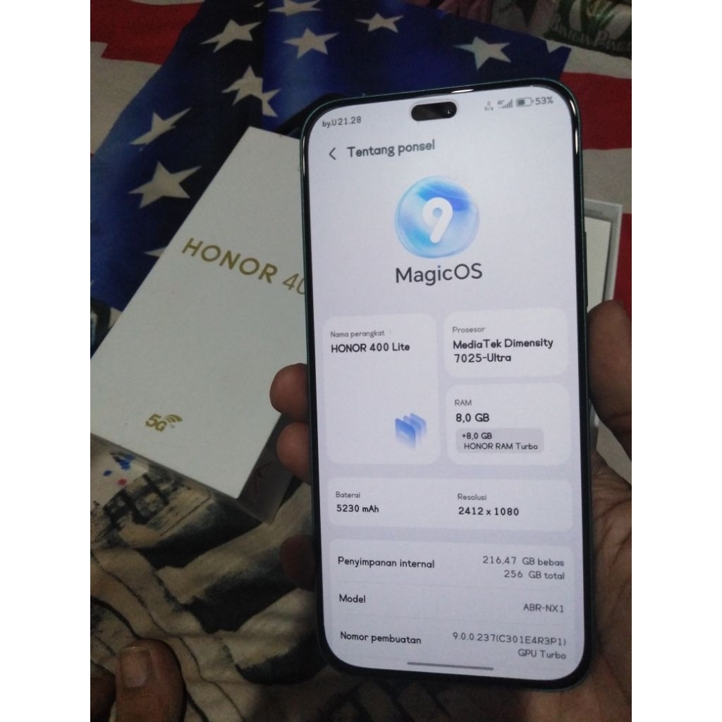 honor 400 lite 5G second