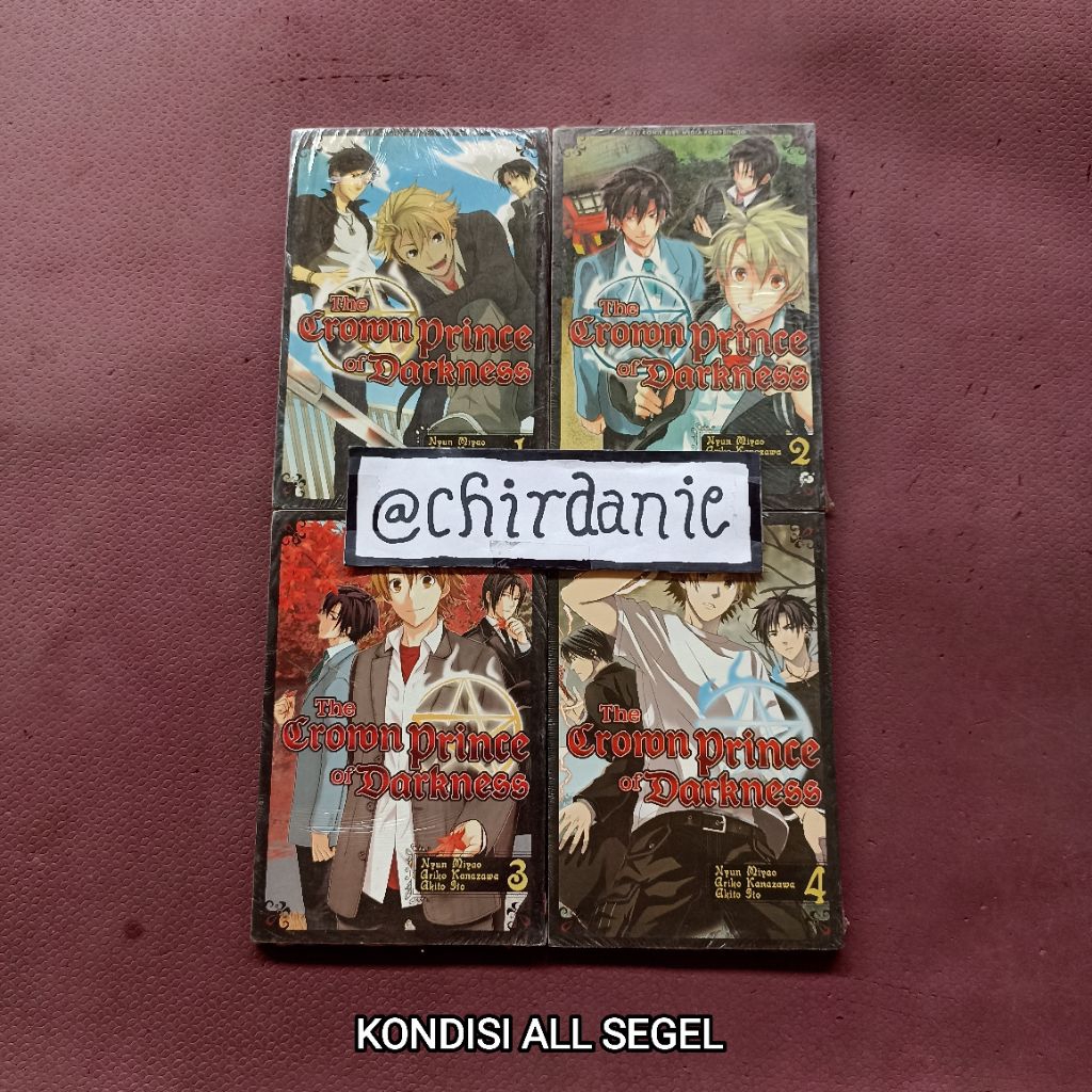 Komik THE CROWN PRINCE OF DARKNESS - Nyun Miyao 1-4 Tamat