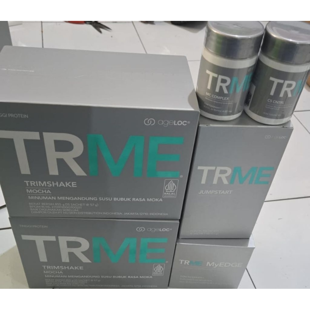 trme diet 1 bulan TANPA LIFEPAK® tr90 tws v2 suplemen diet nuskin® ageLOC® ORIGINAL ASLI