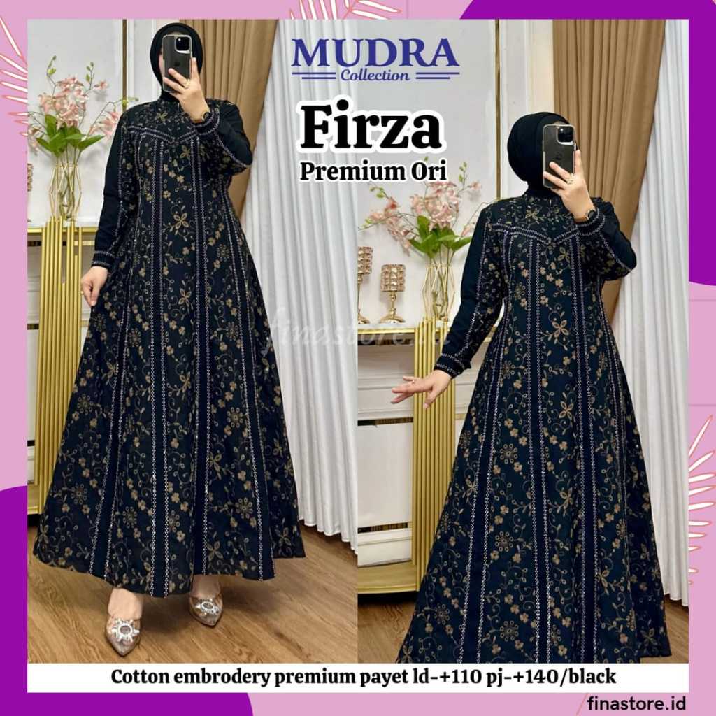 Gamis Mudra Collection / Gamis Terbaru / Gamis Wanita / Gamis Premium / Gamis Pesta / One Set / Sete