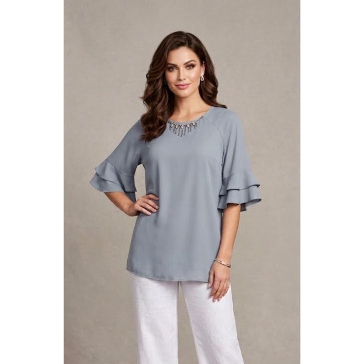 LE'ROSETZ by NOVELMICE ORIGINAL. BLOUSE WITH TAG