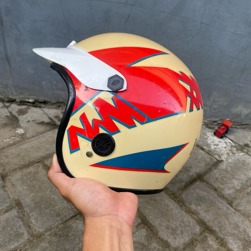helm yamaha sumpit helm yamaha jadul helm yamaha merah putih helm yamaha sumpit original