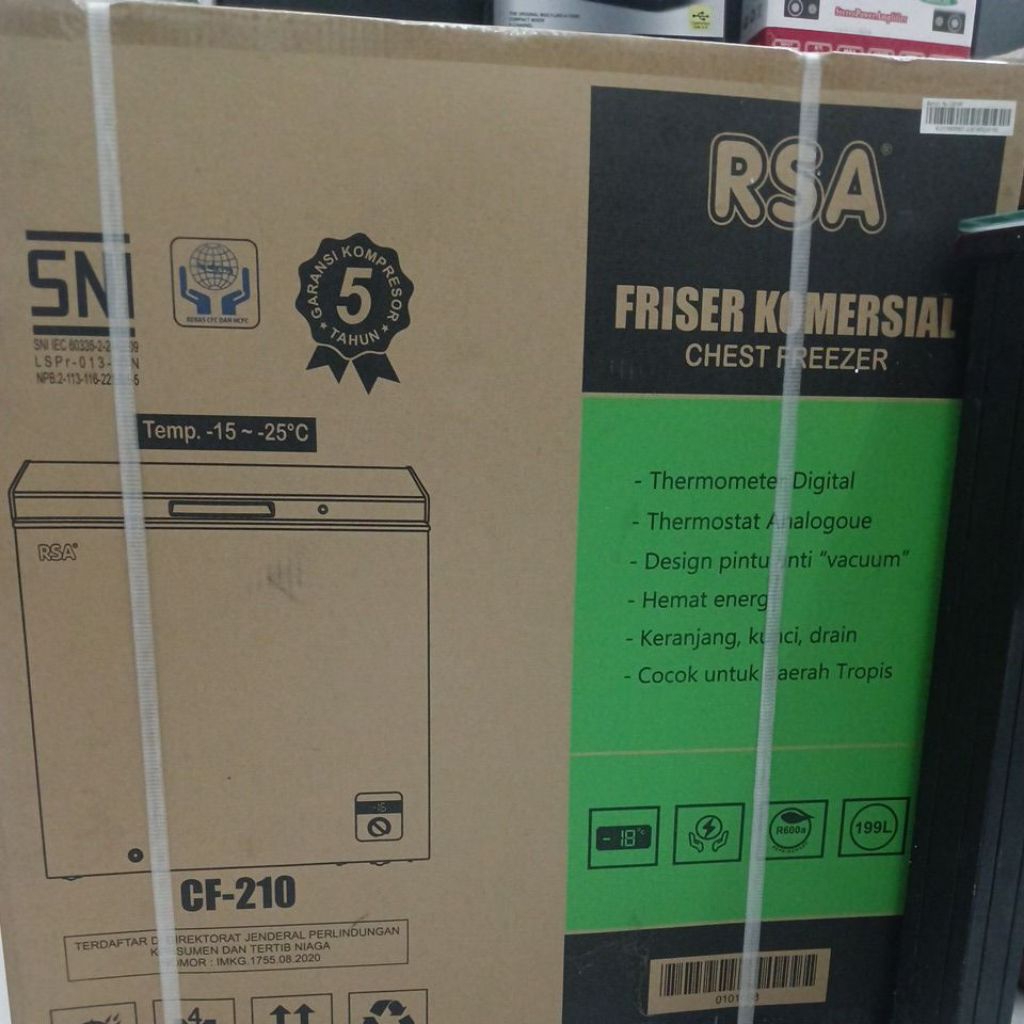 freezer box RSA CF 210