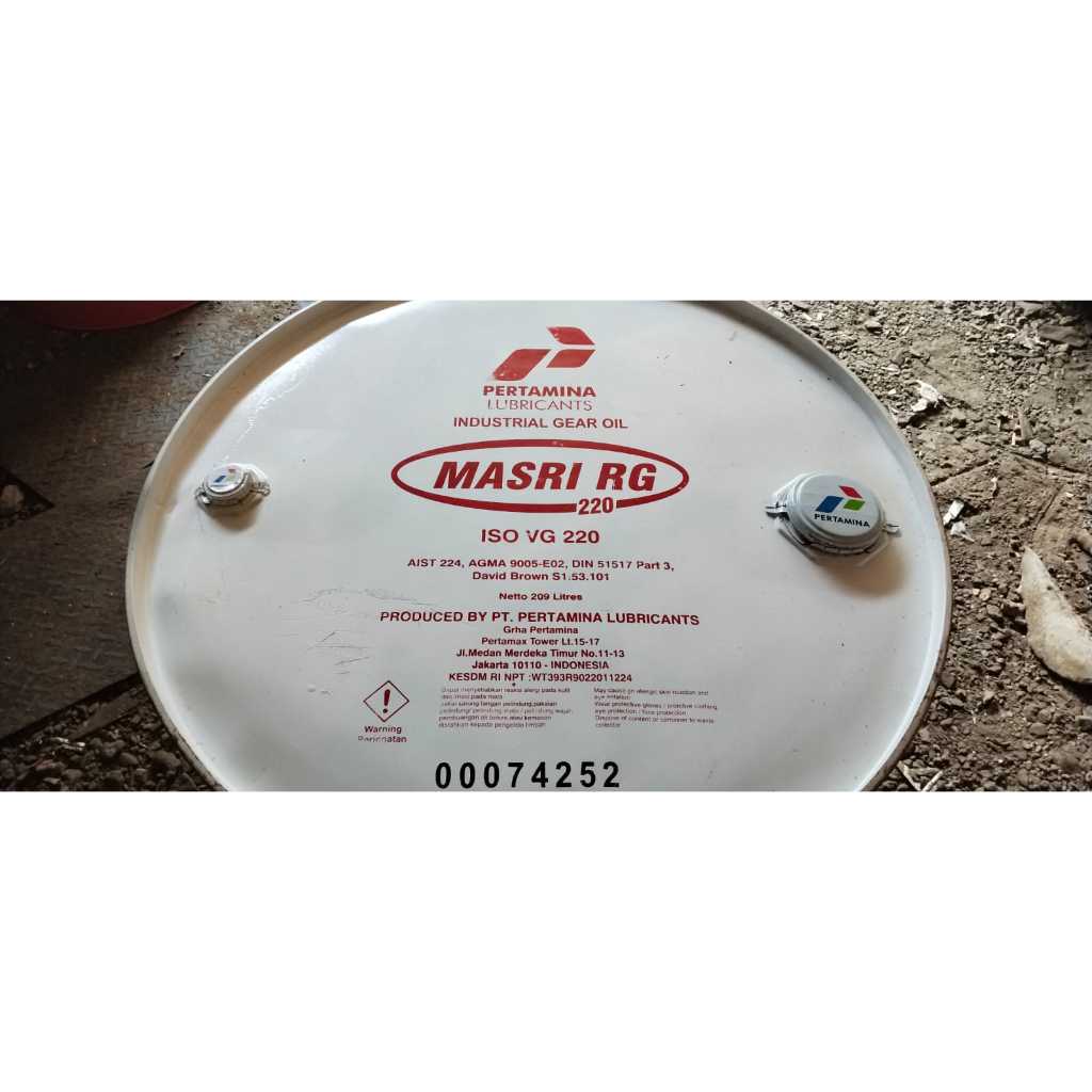 OLI PERTAMINA MASRI RG 220 ISO VG 220