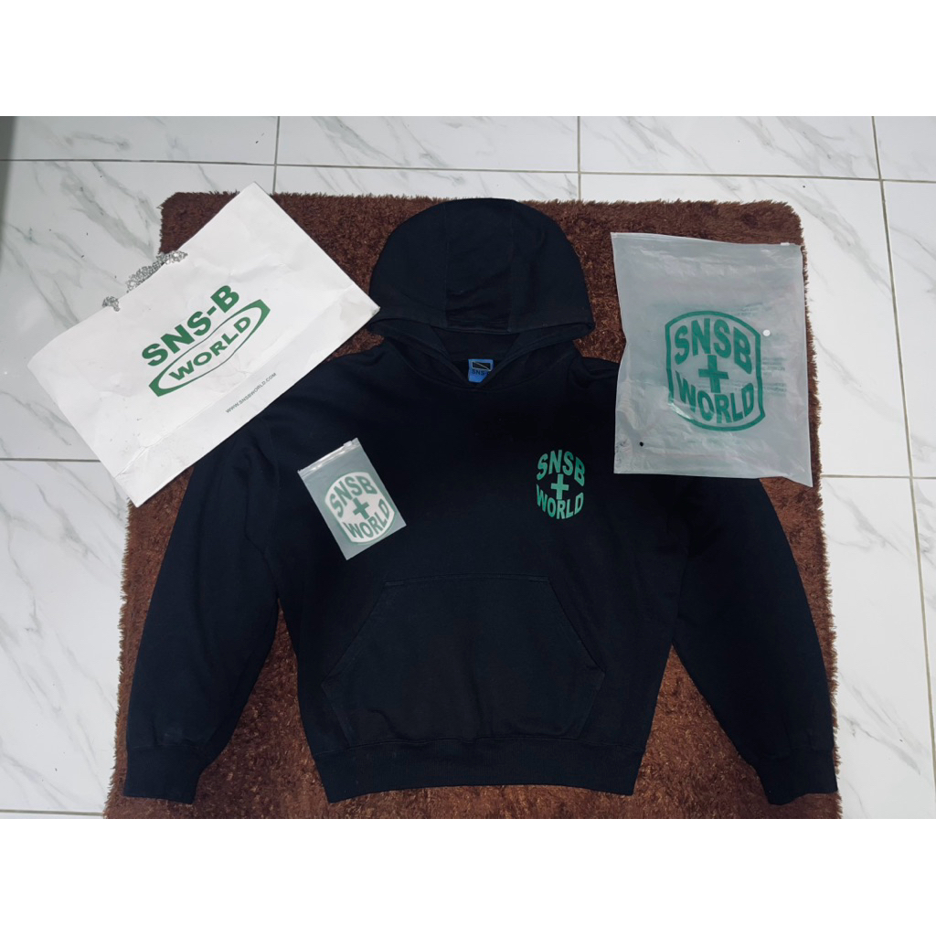 HOODIE SNSB ROAD GREEN SZ M 100% ORIGINAL 