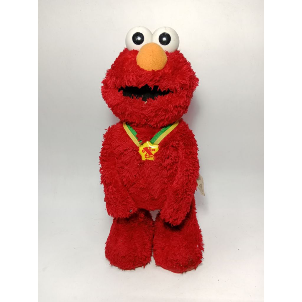 Boneka Sesame Street Fisher Price TMX Elmo Extra Special Edition Mattel 2007