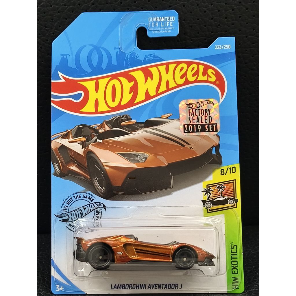 Hotwheels Lamborghini Aventador J Super Treasure Hunt FS2019