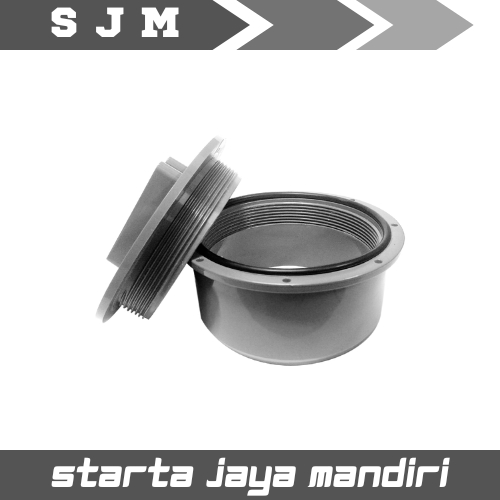 Clean Out 3 Inch Power Tutup Septic Tank 3" D CO Pvc