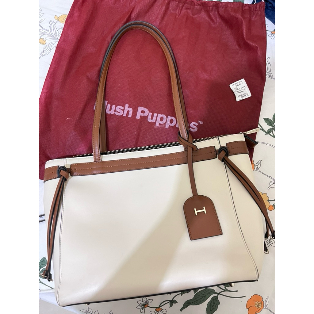 ORI preloved totebag brand hush puppies ayla tas tote bag hpp muat laptop