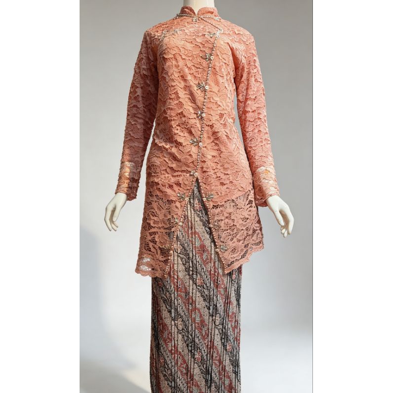 Stelan Kebaya Brokat/kebaya modern/kebaya pesta/kebaya pesta