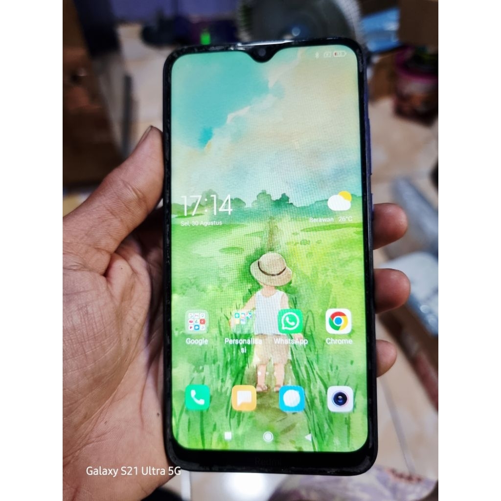 Unit Redmi 8A Pro Ram3/32GB Minus Sinyal Off Bisa Pakai