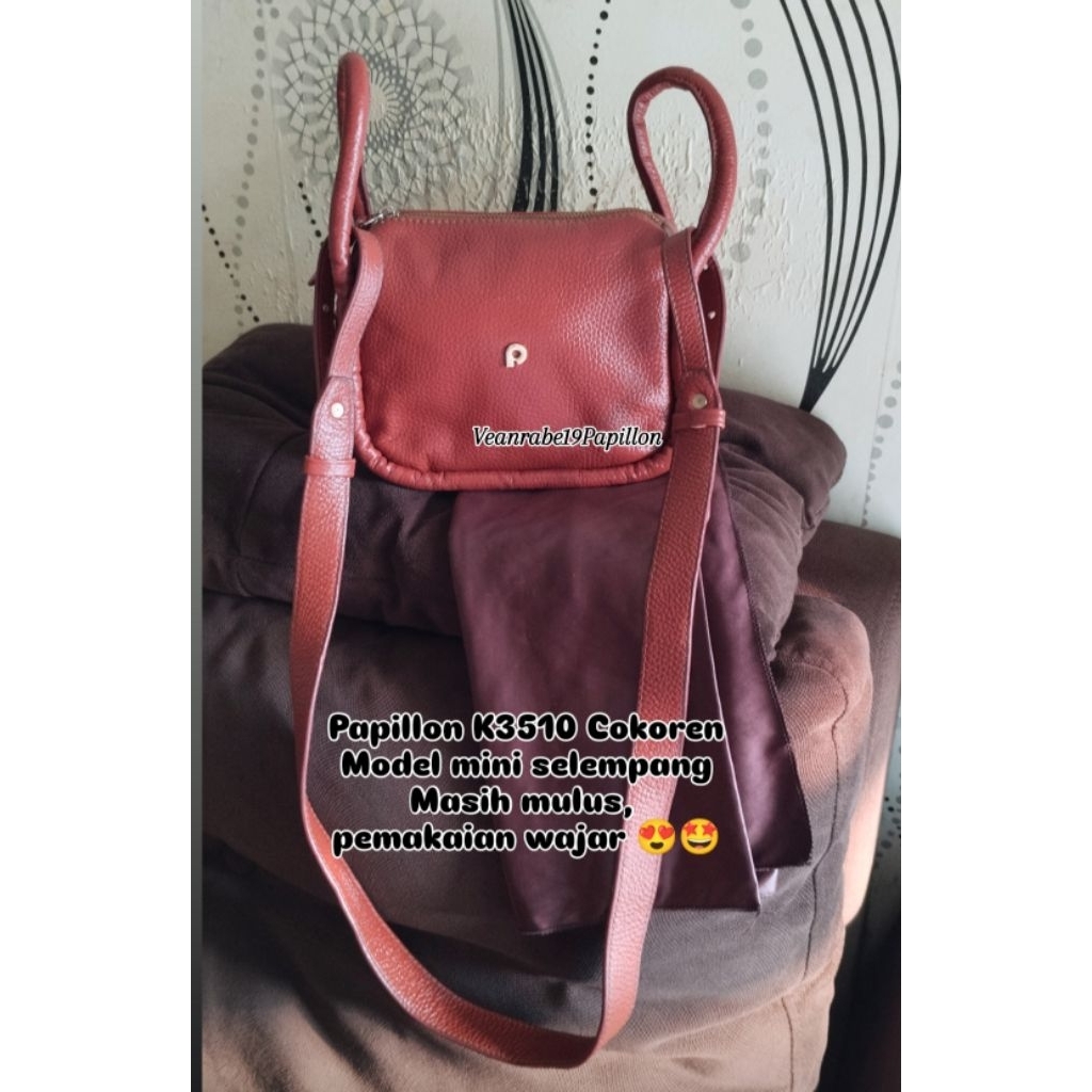 Papillon preloved K3510 papillon bekas tas papilon second seken cek keterangan