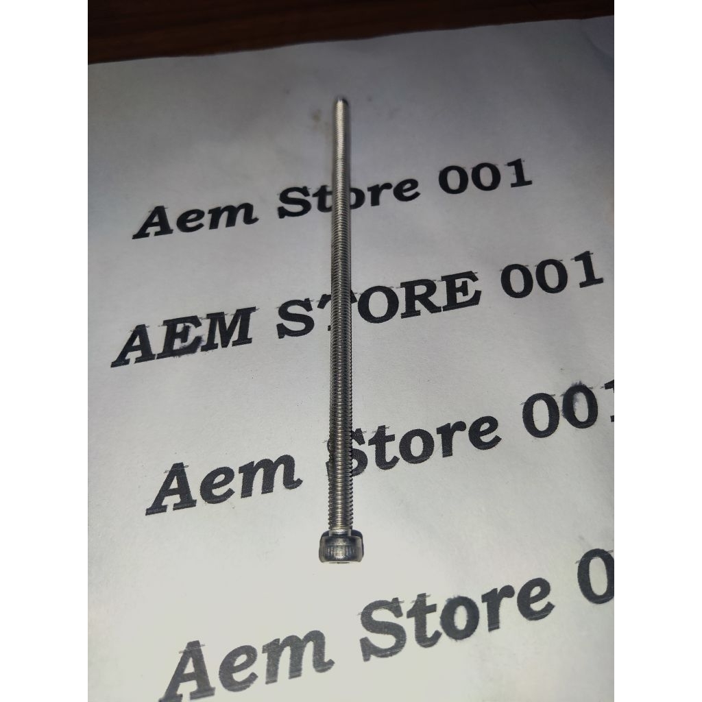 Baut L M4 x 100 (10cm) stainless 304 A2-70