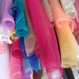 Kain organdi kain kaca organdy dasar bordir atau seser