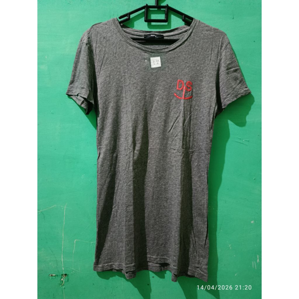 Kaos Diesel Grey Original Preloved