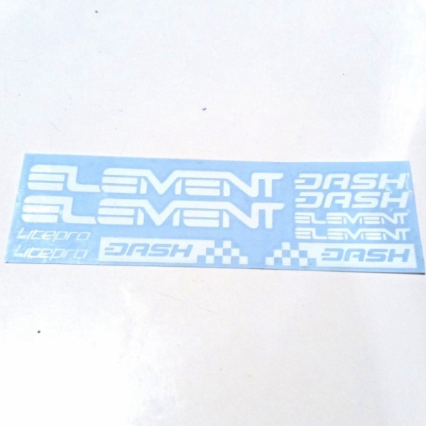 stiker sepeda element dash troy sepeda lipat folding bike sticker waterproof