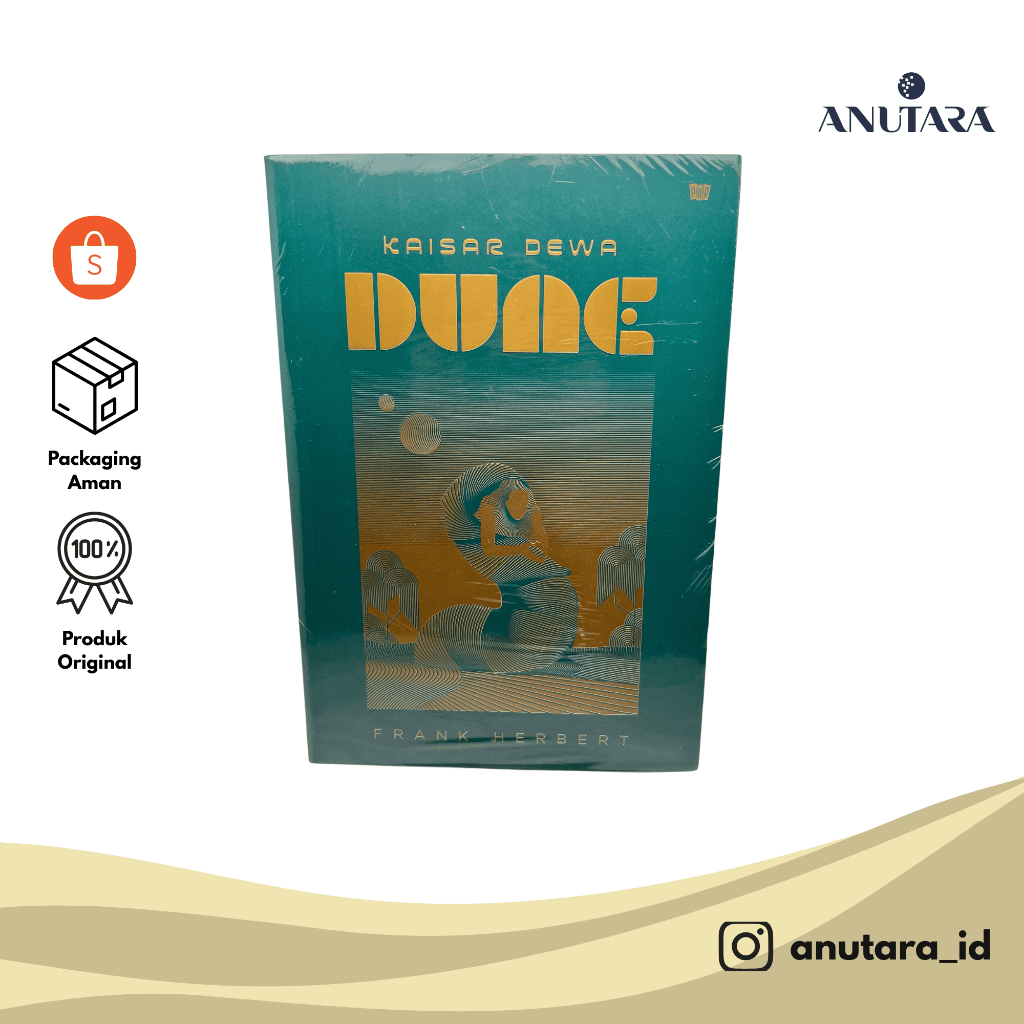 God Emperor of Dune Buku Novel | Buku Fiksi Sci-Fi | Dune Series & Petualangan