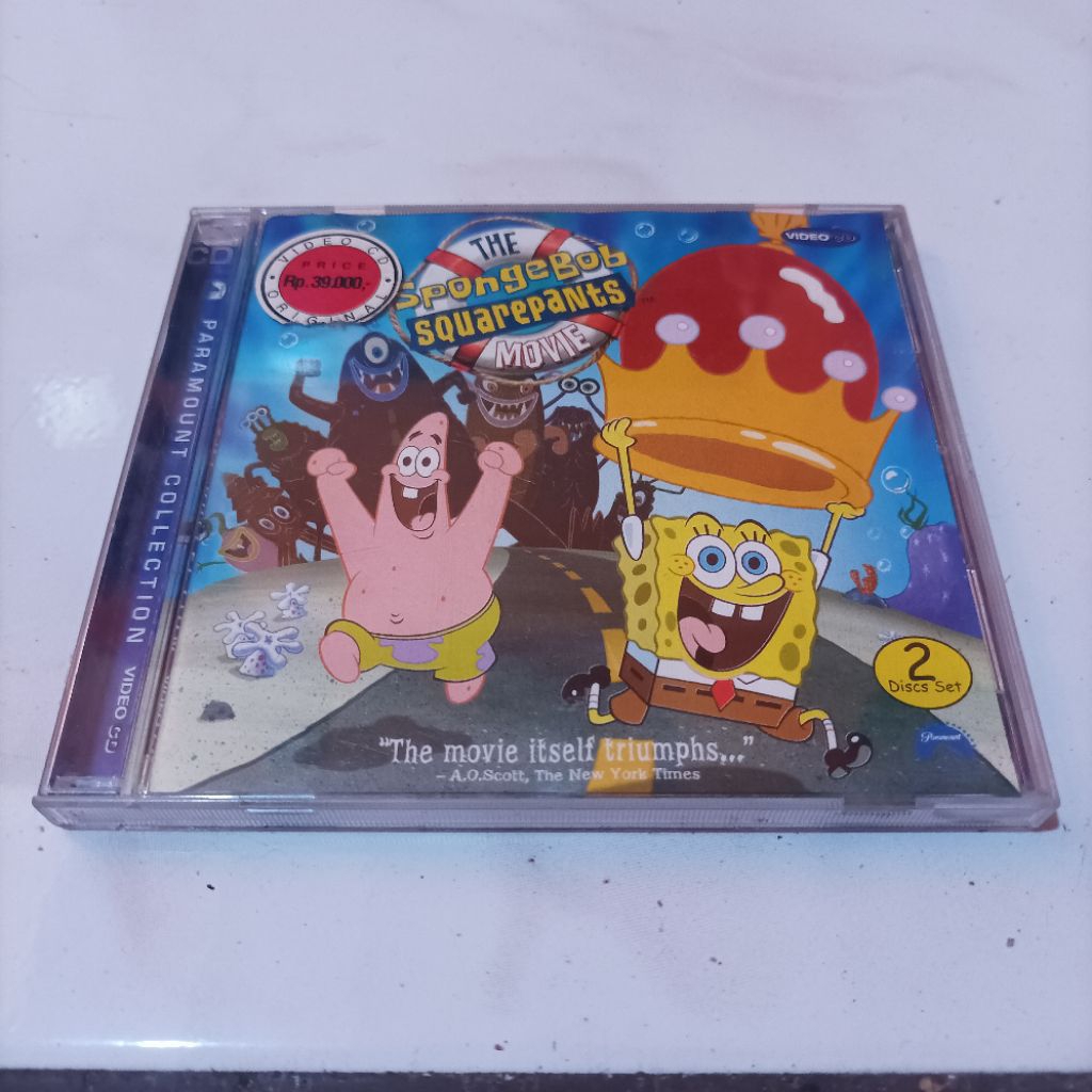 Original VCD Film Spongebob Squarepants The Movie