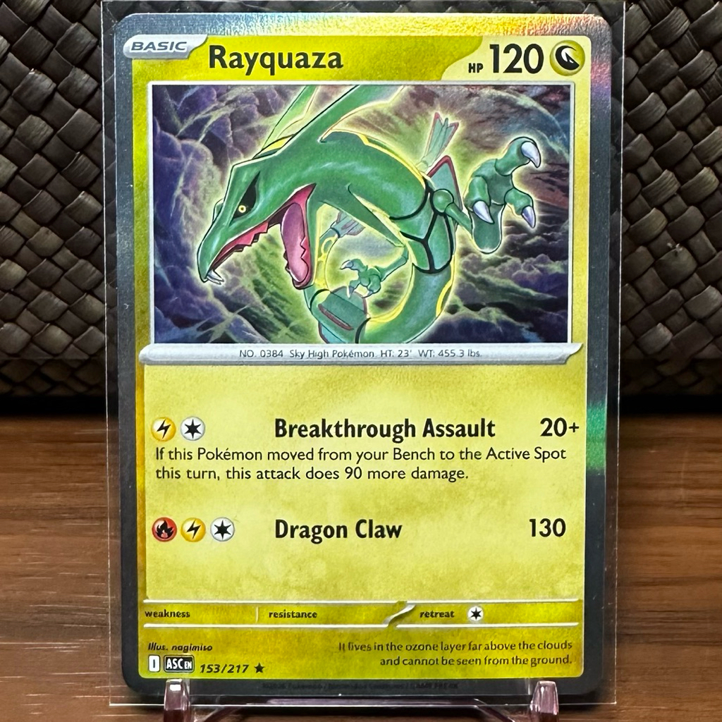 Rayquaza (ENG) - 153/217 - English Pokemon TCG - Kartu Pokemon Inggris
