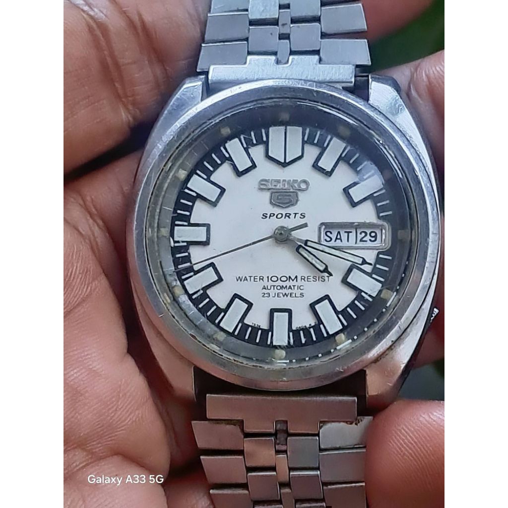 Vintage Seiko Sport Cal. 6309-8920 Custom Dial Original