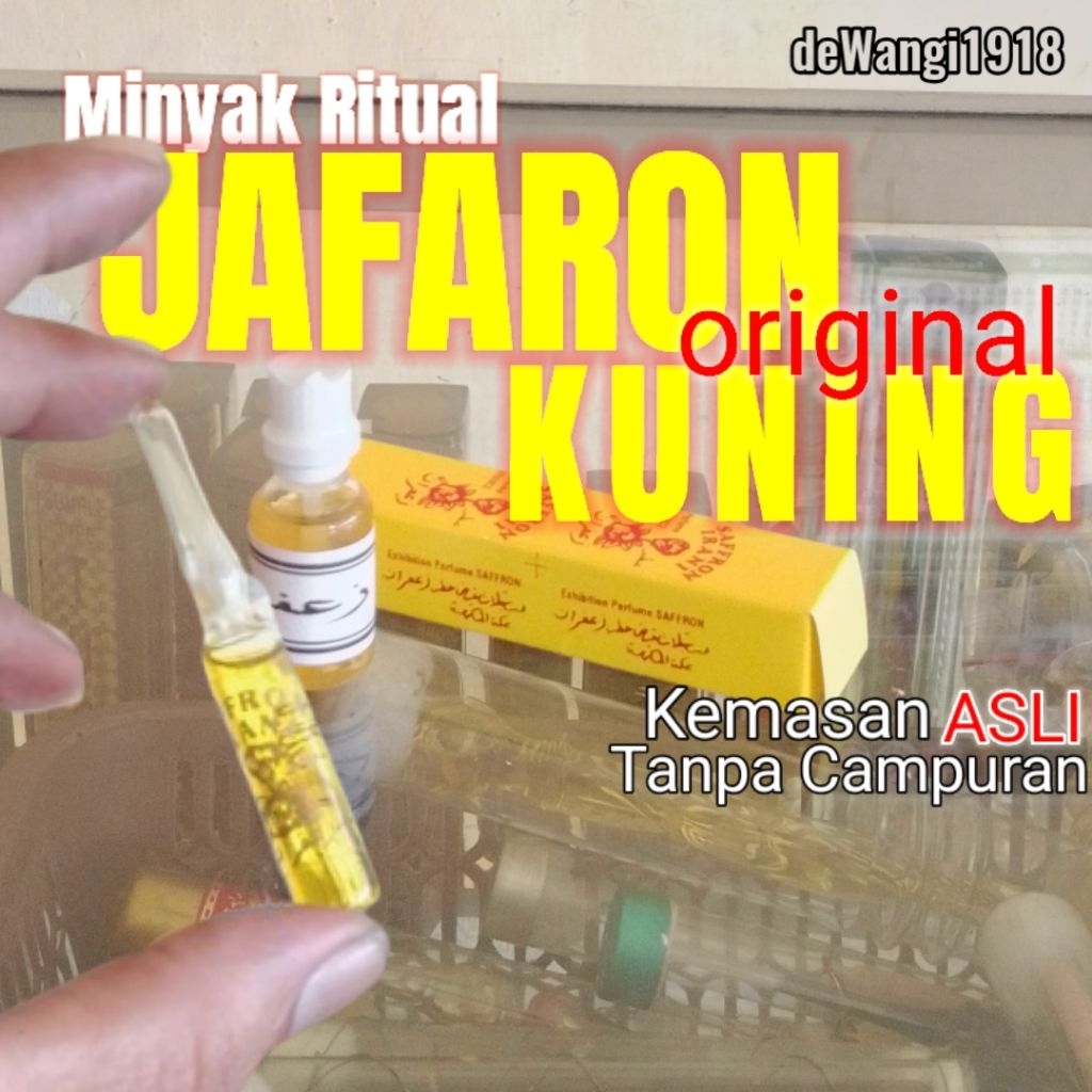 Minyak Jafaron zafaron kuning original segel