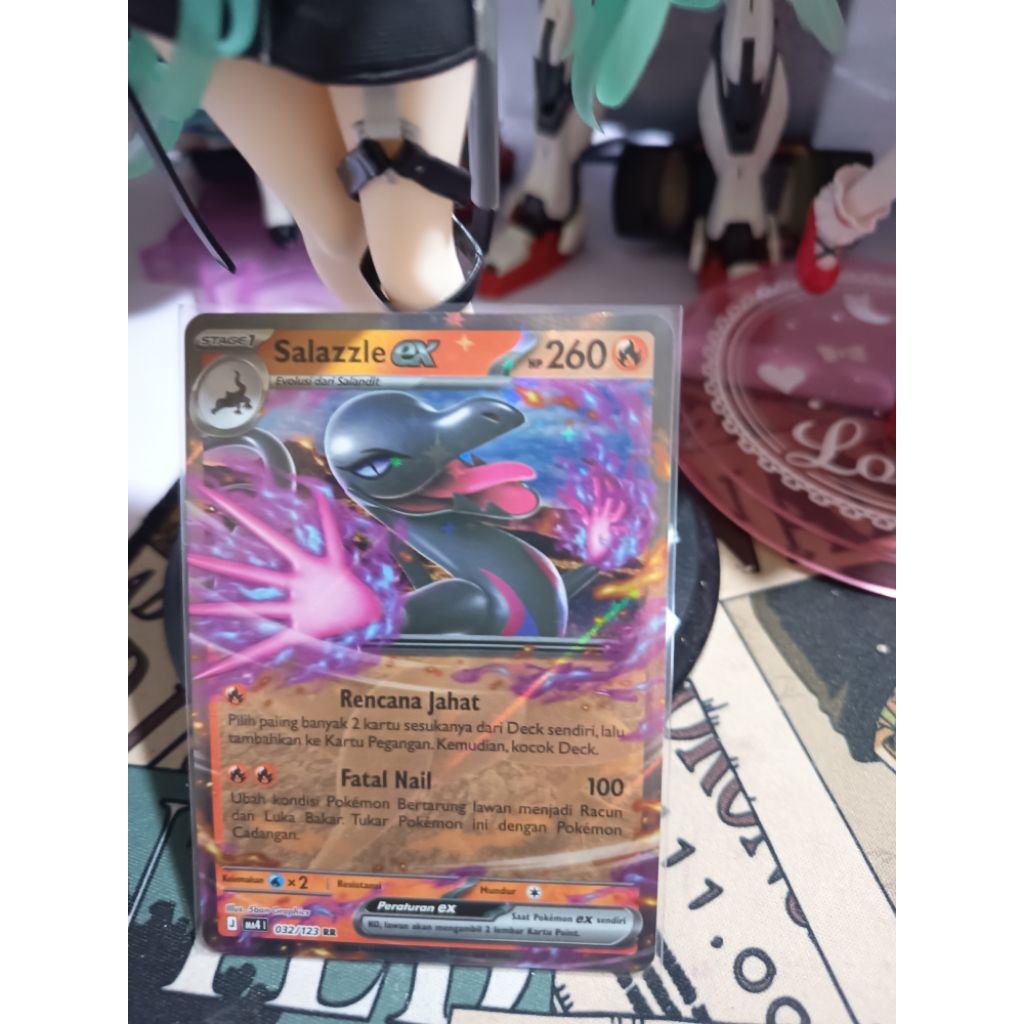 Salazzle ex 032/123 RR - Pokemon TCG Indonesia